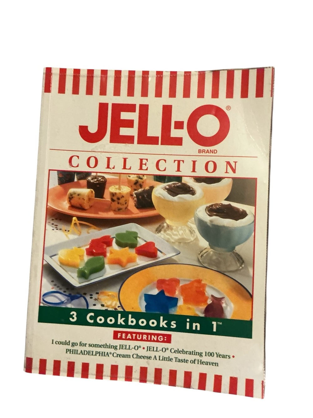 JELL-O Collection 3-in-1 Cookbook - Vintage